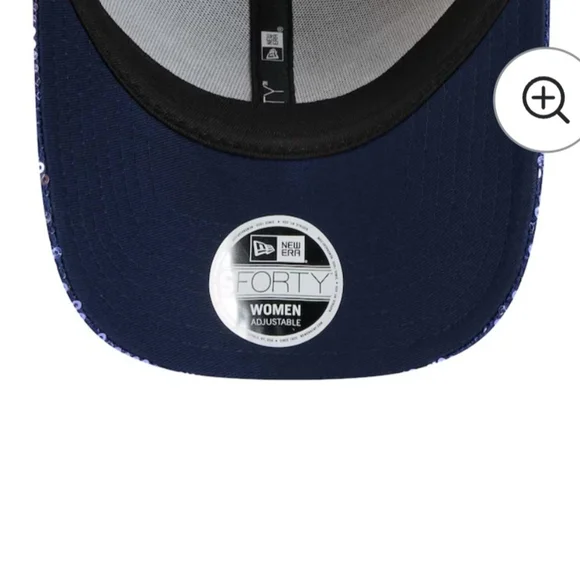 NFL Blue Sequin Dallas Cowboys  Hat. Like New Only Used Once. - Picture 5 of 5